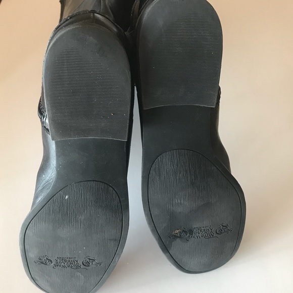 Nine West Tall Black Riding Boots - Picture 4 of 4